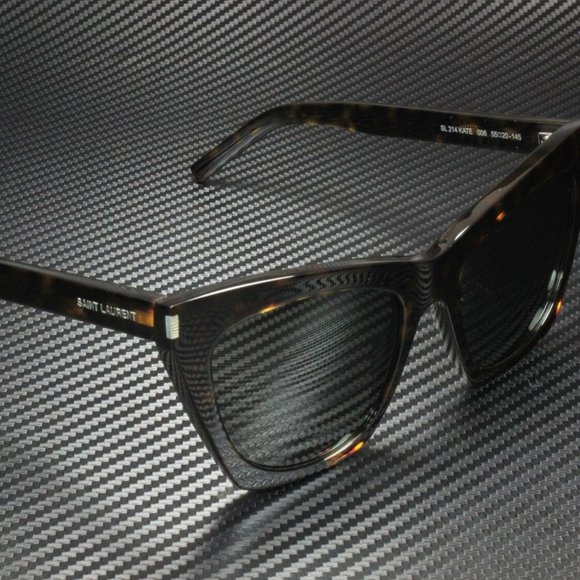 Saint Laurent Women\'s Havana Grey Sunglasses!